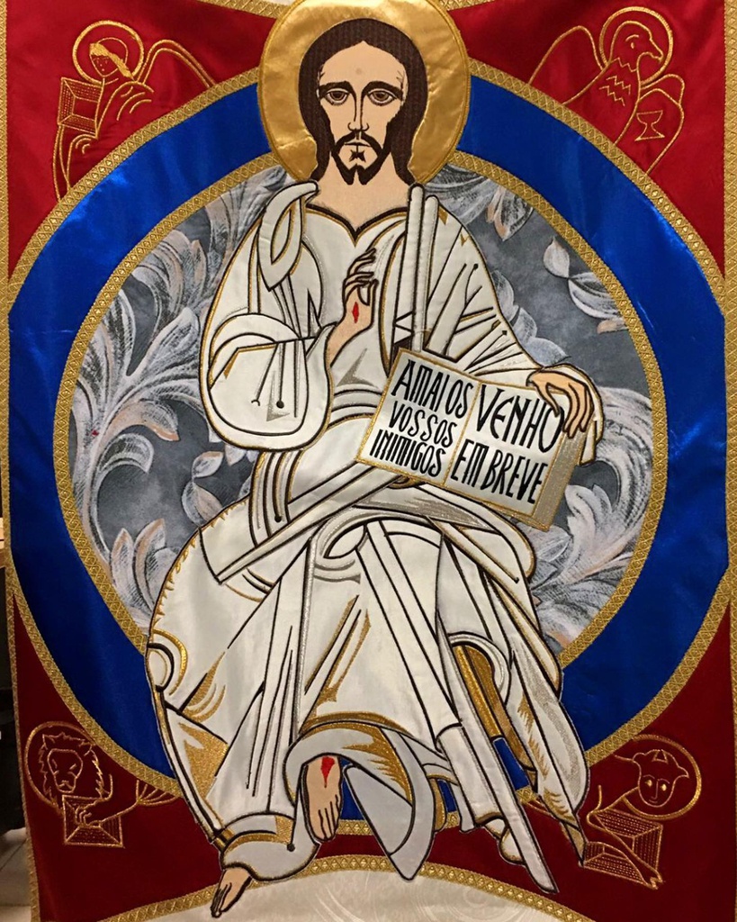 Cubre Atril Icono Pantocrator